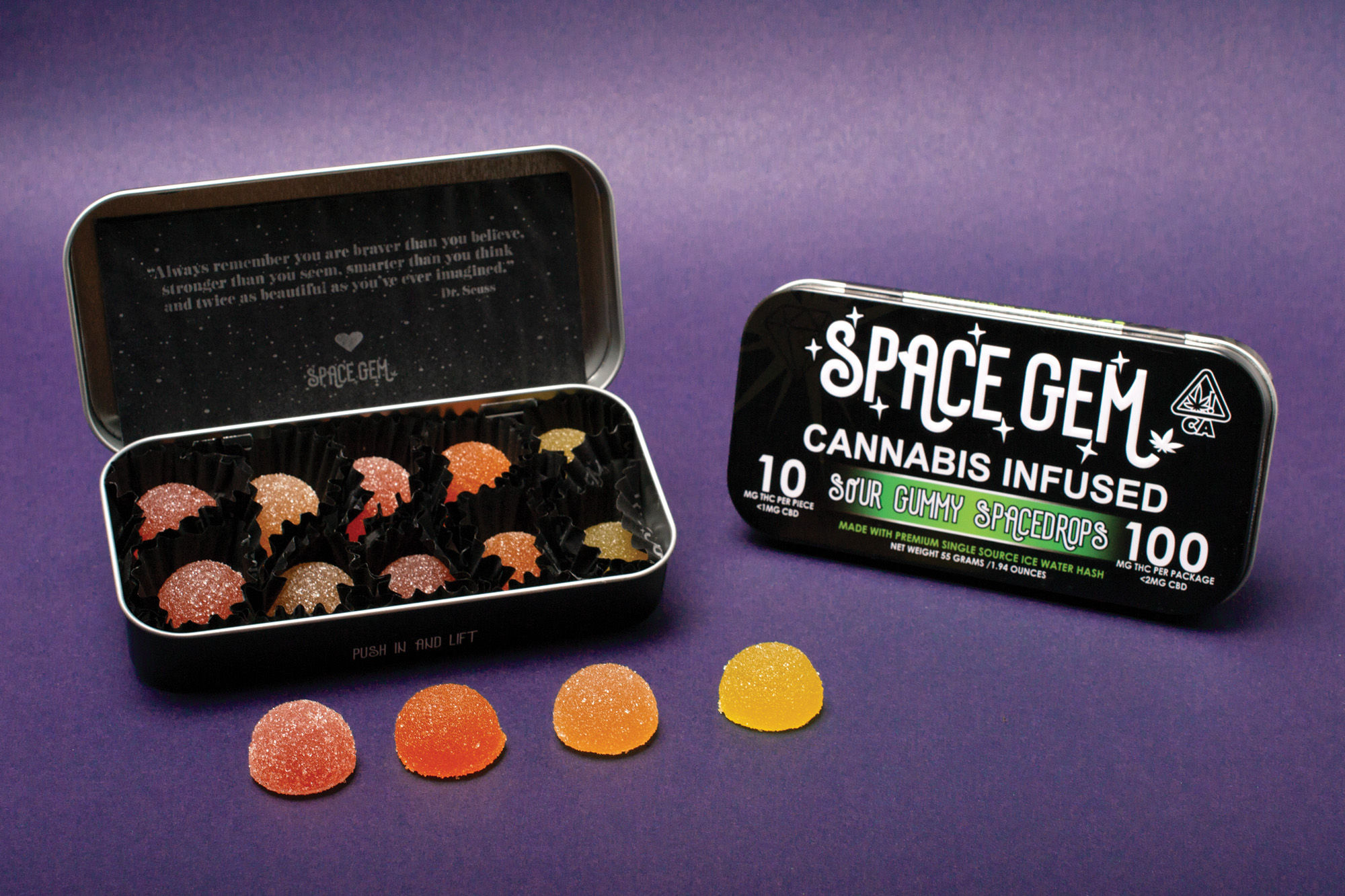 Space Gems Gummy Space Drops - Leaf Nation